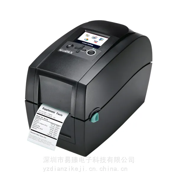 GODEX科诚 桌上型 热感式 彩色屏幕 条码打印机 RT200i / RT230i