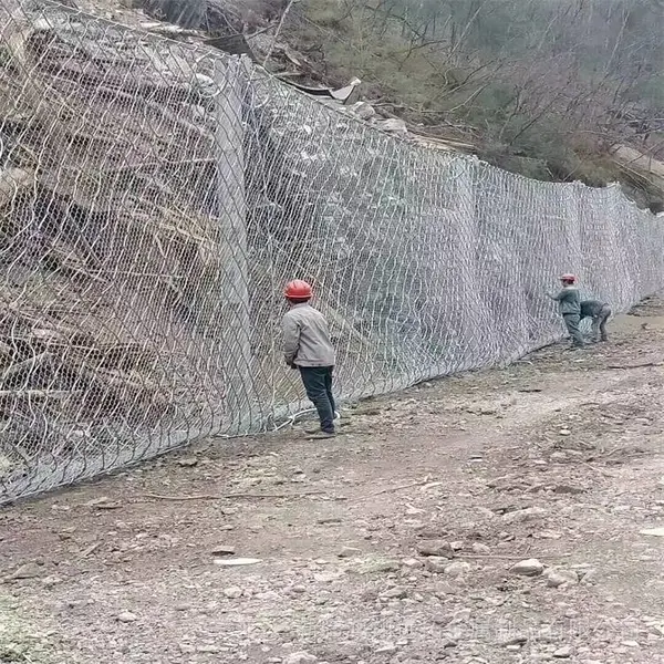 国标被动防护网 山体拦截落石护坡固土 RXI-100柔性边坡防护网