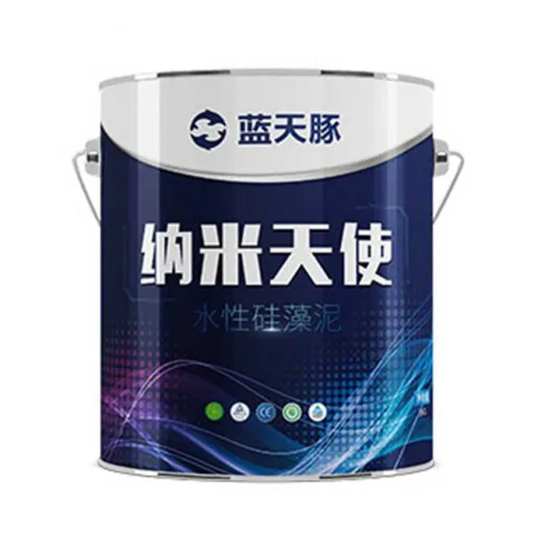 蓝天豚水性硅藻泥,纳米天使,环保内墙涂料,厂家硅藻泥
