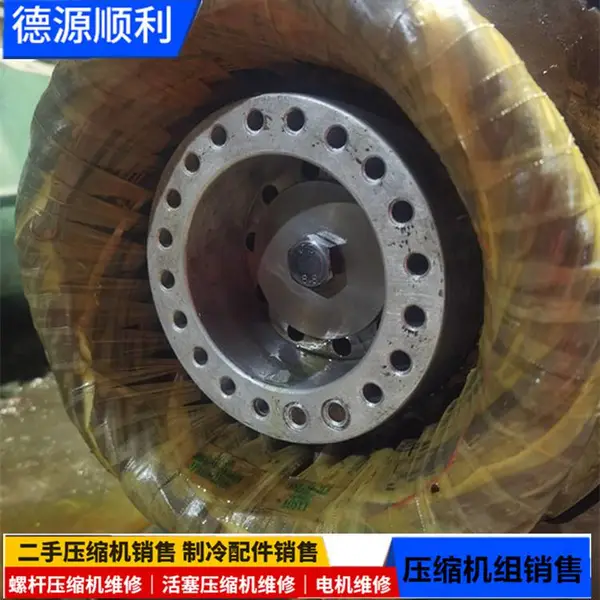 螺杆活塞水源热泵压缩机进水奔油抱轴电机烧毁跳闸维修