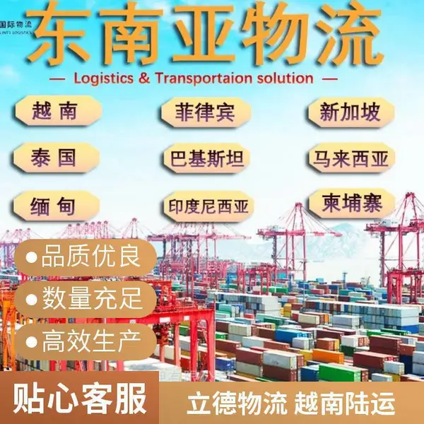 武汉市到越南国际物流运输公司 越南专线陆运/海运/空运 报关包送货