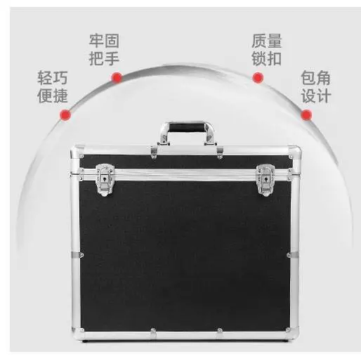 长期供应 铝合金工具箱 震鹏箱包 铝合金手提箱子加工