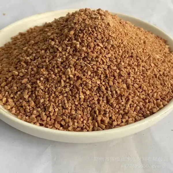 核桃壳滤料经高温蒸煮 封闭烘干 用于油水分离 含油水质处理