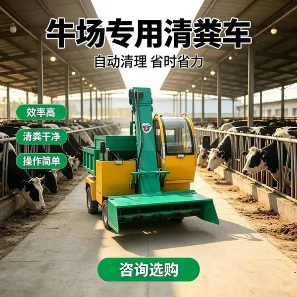 柴油多缸粪污清理车 牛羊粪便自动铲粪车 养殖场粪污清粪车