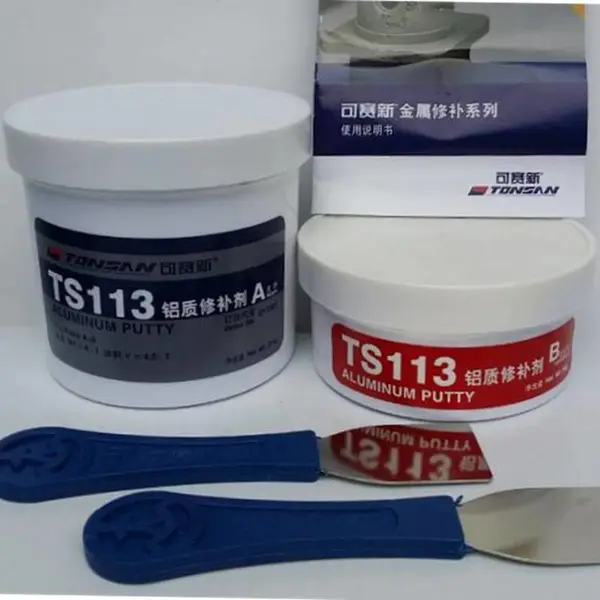 富乐可赛新TS113铝质修补胶 工业修补剂 双组份 金属修补胶