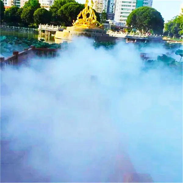 园林雾森设备 景观人造雾设备 景区水景喷雾器鑫鸿水雾设备