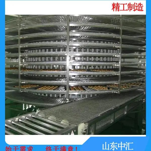 直销不锈钢食品螺旋输送塔 中药饮片螺旋烘干塔占地面积小产量大