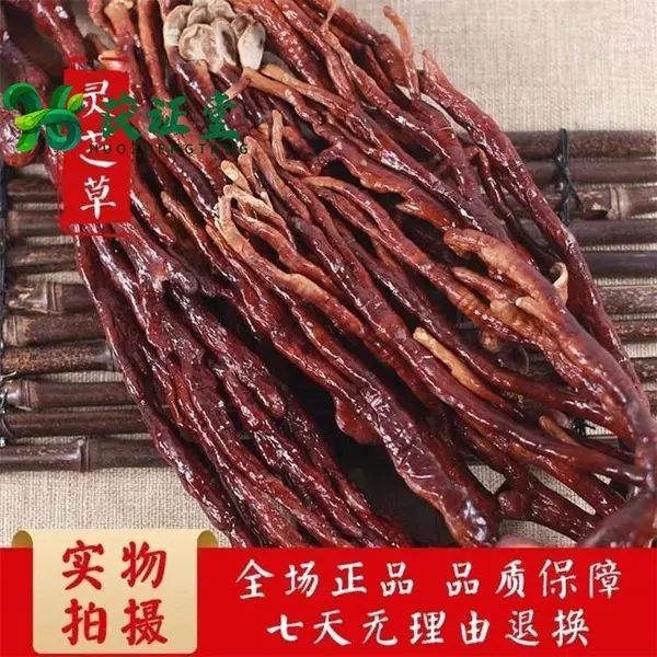 野灵芝草 无硫整个灵芝草个获证堂中药