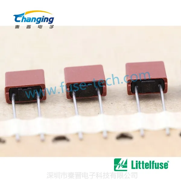 littelfuse 36915000000 5A 300V 力特微型保险丝 8*4*8MM 慢断