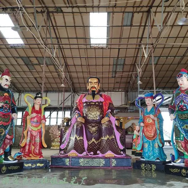 护卫神将 真武大帝佛像 玄武大帝塑像 真武帝君神像
