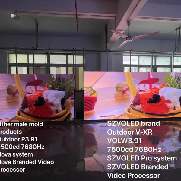 选择LED显示屏需要考虑的因素 VOLW3.91租赁防水LED显示屏定制