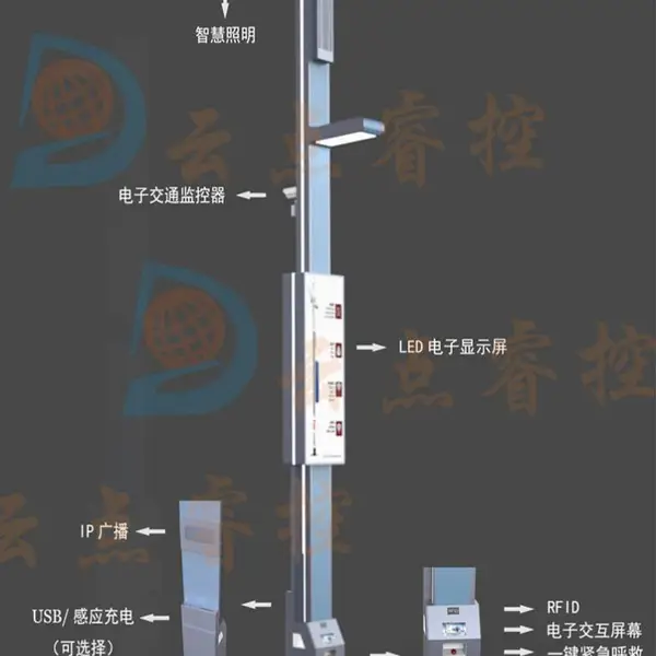 高星路灯控制器 智慧灯杆 路灯控制系统 路灯节能改造