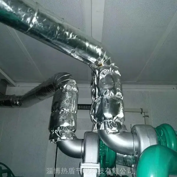 特种车辆排气管防护套防烫隔热耐温降噪淄博热盾定制