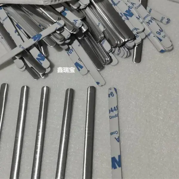 N95口罩铝片胶条/口罩鼻梁铝片胶条 3M背胶