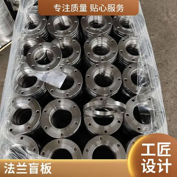 碳钢不锈钢 锻造带颈对焊法兰 定做异型大型法兰盖管板盲板