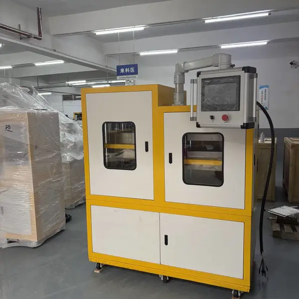 玮祥全自动平板硫化机 PLC 控制液压硫化机 橡胶制品成型机