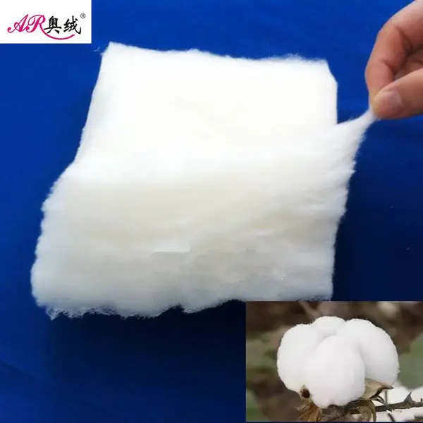 婴童棉衣棉裤用天然棉花絮片 棉花内胆 100%棉花填充物 纯棉全棉片生产厂家