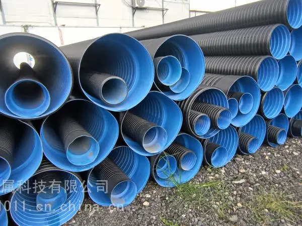 �㽭���˳�ֱ��hdpe˫�ڲ��ƹܾ���ϩDN300��ˮ�ܵ�500���ƹ���ˮ����ˮ��