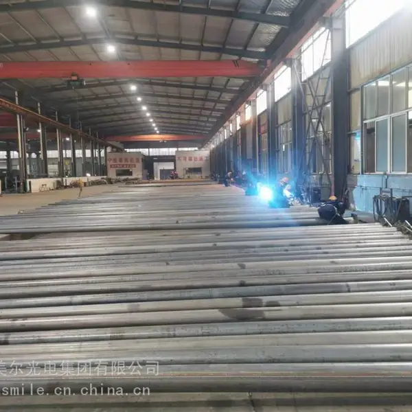 LED市电路灯杆材质Q235钢材?江苏路灯生产厂家