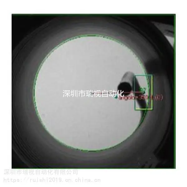 铜线卷方向角度检测方案 使用圆心寻找工具定位圆心点