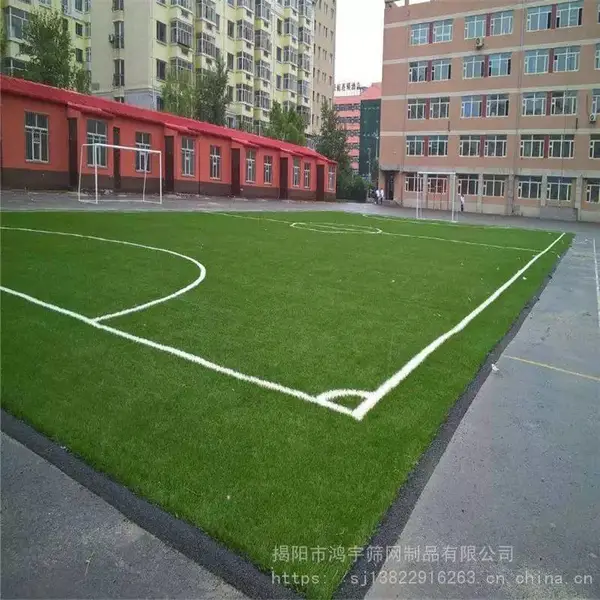 鸿宇筛网幼儿园跑道仿真草坪 绿化装饰墙面塑料假草皮