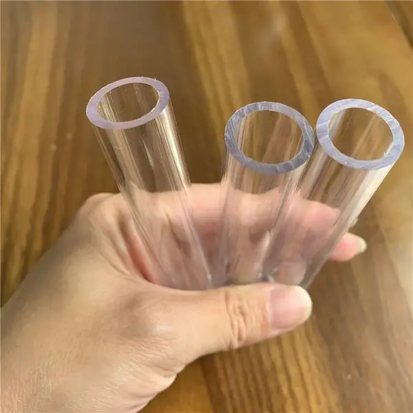 PMMA管亚克力高透明有机玻璃胶料管棒定制挤出加工
