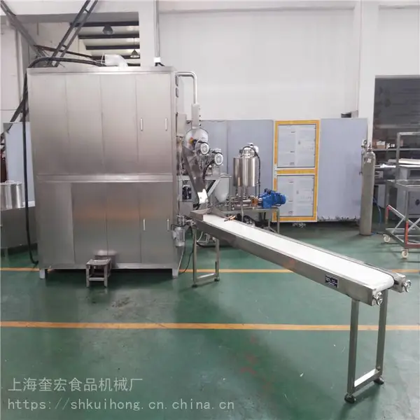 全自动蛋卷生产线设备 PLC电脑控制夹心蛋卷机
