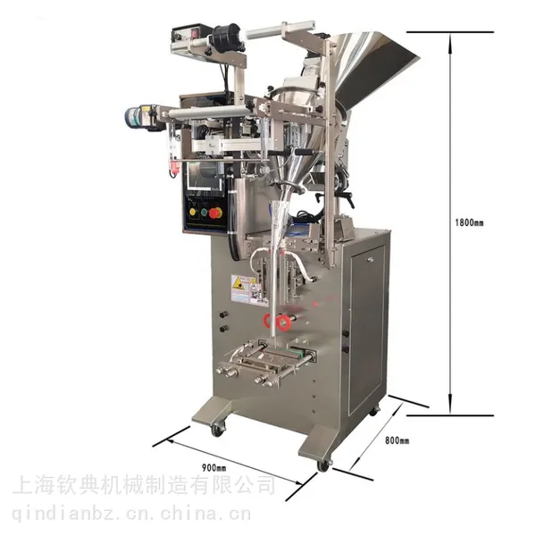 钦典QD-61BF全自动水溶肥腻子粉除垢剂速冻胶粉消毒粉小袋包装机