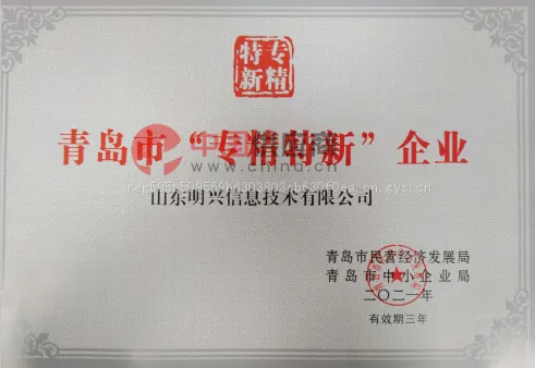 青岛市专精特新企业