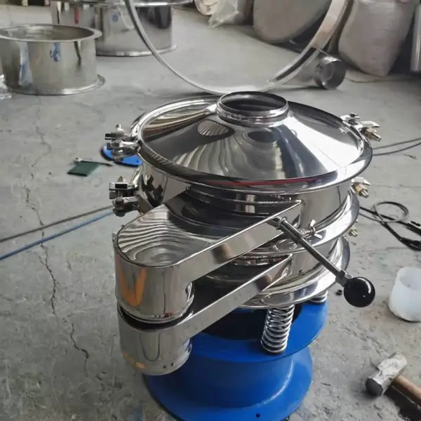 超声波旋振筛高目数微粉除杂筛 工业精细粉体筛分设备厂家