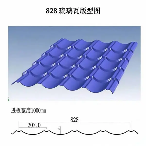 一文读懂 YX30-207-828 金属琉璃瓦,仿古屋面的热门版型