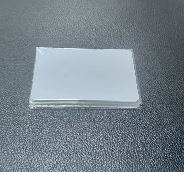 UHF超高频PVC白卡6C智能卡电子标签915M无源射频远距离识别考勤卡