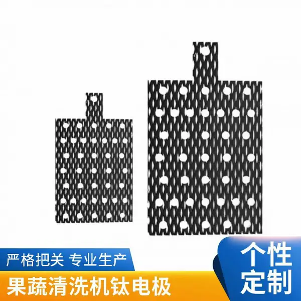 钛电极片 果蔬清洗机 食材净化机 除菌去农残 支持定制