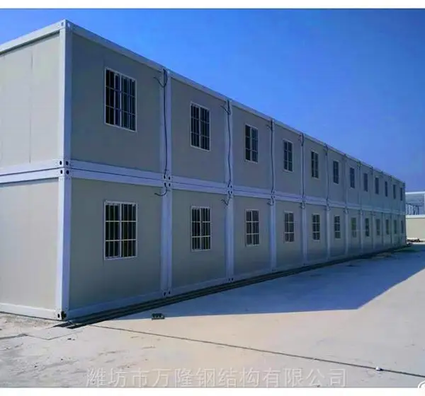 打包箱集成房屋 工地住人集装箱房 多层打包式箱房 欢迎来电定制