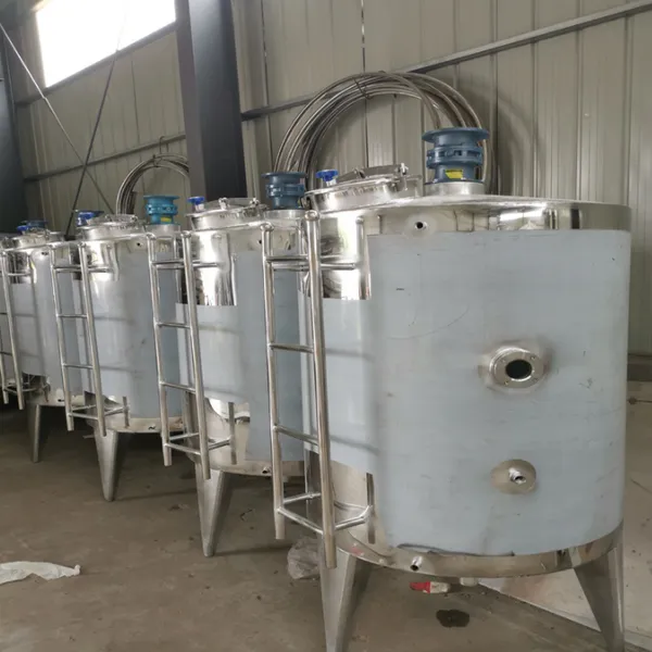 鑫轲 工业不锈钢搅拌罐 304电加热搅拌设备 食品微生物发酵