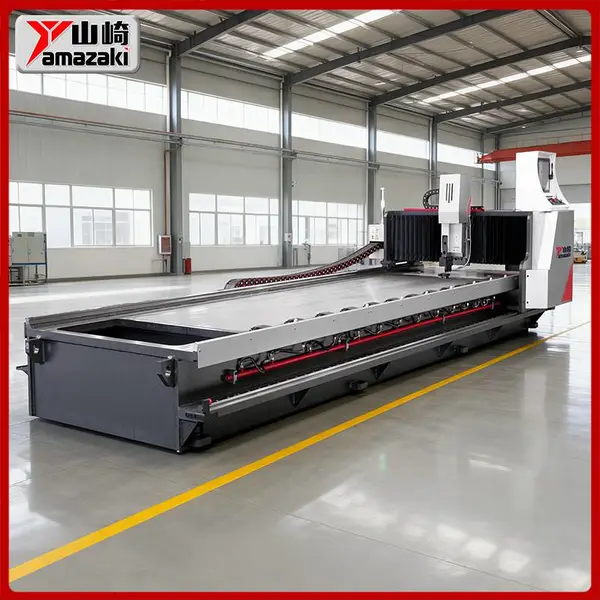 山崎YCV-1250x4000金属板材刨槽机 不锈钢板开槽机