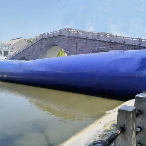 欣固供应橡胶坝小型袋式修复加固规格多种 防汛抢险拦水坝定制