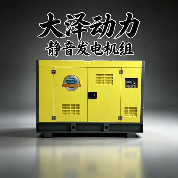 大泽动力12KW柴油发电机组家用应急备用电源