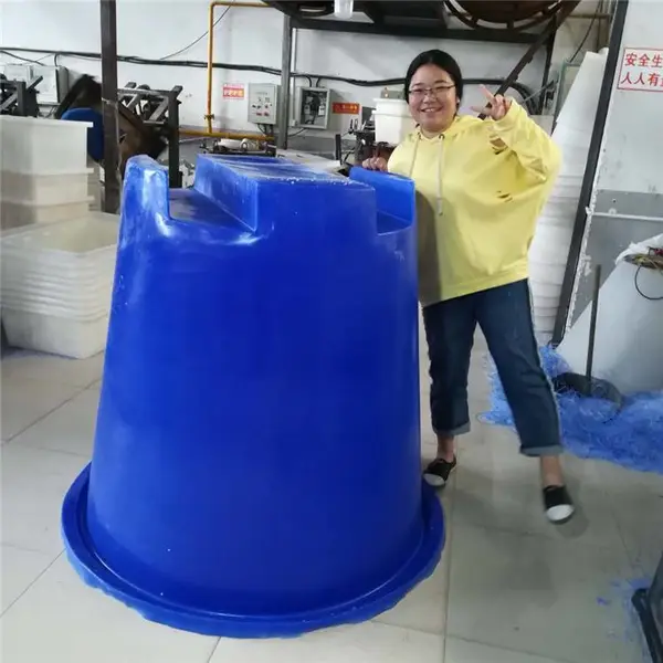 王集 耐酸碱叉车圆桶 染料搅拌塑料桶 裴圩 pe周转桶 一件代发