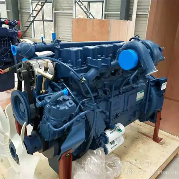 潍柴动力WP10G220E341电喷柴油机 铣刨机专用162KW发动机