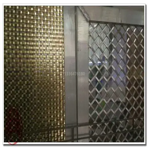 冠宸金属装饰网帘不锈钢装饰网 金属隔断门帘屏风 幕墙网电梯网