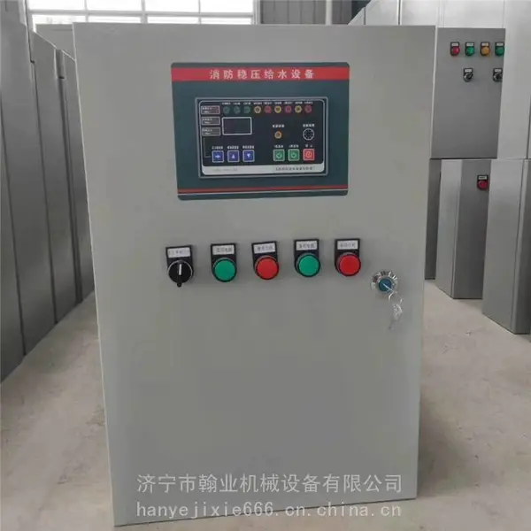 消防水泵控制柜 配电箱 巡检启动消火栓喷淋IP55机械应急双电源