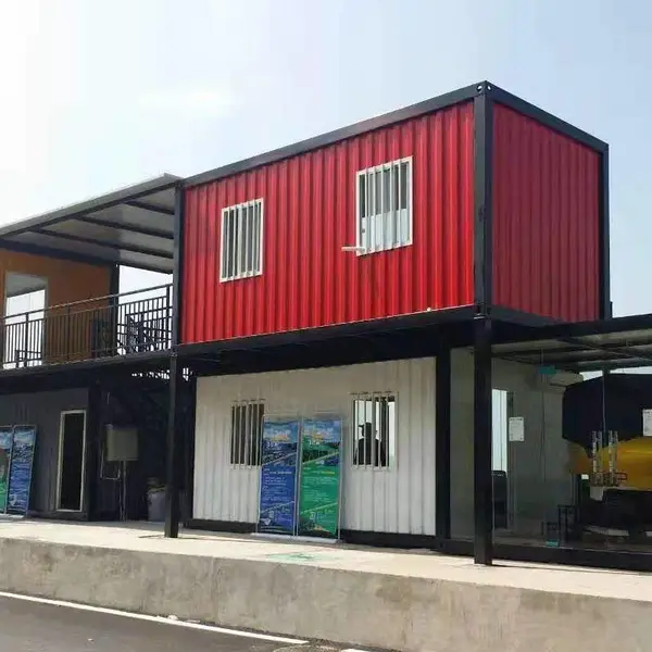 紧凑的家具店集装箱房城市街艺住宅活动板房