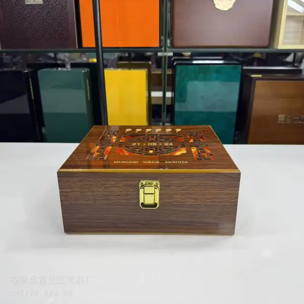 木盒加工厂 喷漆木盒包装 酒类木盒包装 干海参木盒烤漆木盒定制