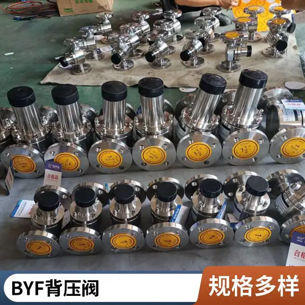 BY-16P DN20 弹簧调节法兰不锈钢304材质自力式背压阀