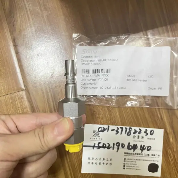 staubli RMA06.5100/IA气动接头 史陶比尔STAUBLI连接器