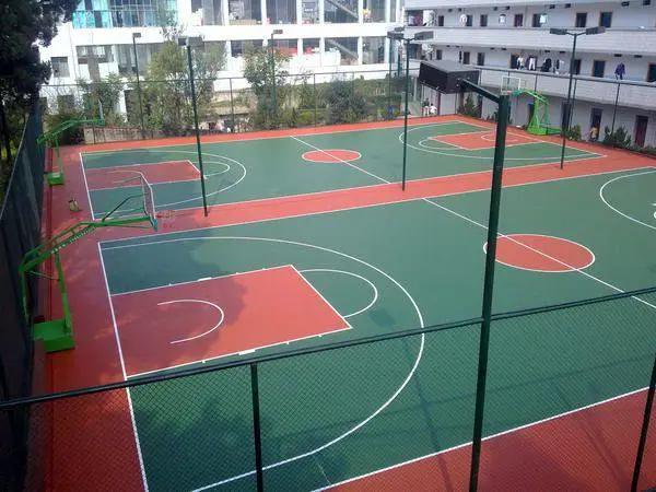 创想城建供应花式篮球场设计、施工