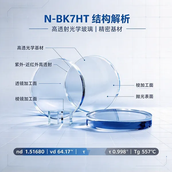 德国Schott N-BK7HT光学玻璃 高透射率 激光光学元件用