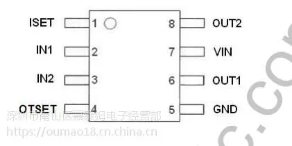 供应嘉泰姆CXMD3225驱动IC控制直流马达两通道MOSFET功率驱动电流可调芯片正转反转刹车功能
