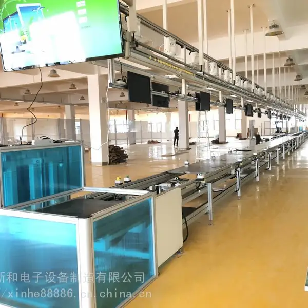 新和新款提高生产力智能洗碗机倍速链生产装配组装线直销